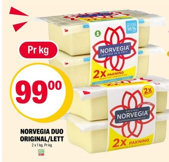 Coop Extra Norvegia skæreost tilbud