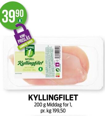 Kiwi Prior kyllingfilet tilbud