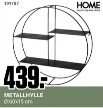 Europris Home hylle tilbud
