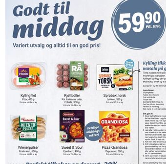 Joker Lofoten torskefilet tilbud