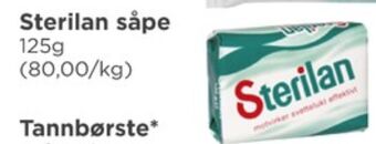 Meny Sterilan håndsåpe tilbud