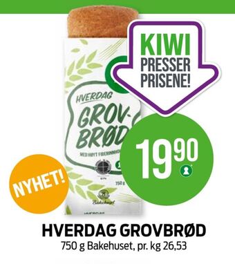 Kiwi Bakehuset brød tilbud