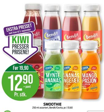 Kiwi Bendit smoothie tilbud