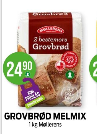 Kiwi Møllerens grovbrød tilbud