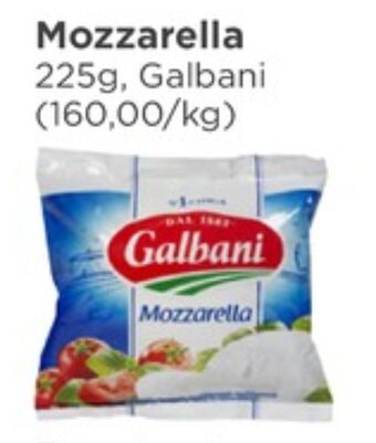 Meny Galbani mozzarella tilbud