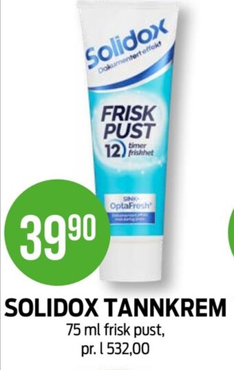 Kiwi Sensodyne tannkrem tilbud