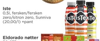 Meny Sunniva iste tilbud