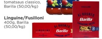 Meny Barilla pasta tilbud