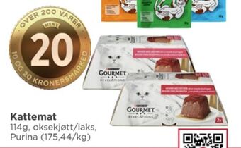 Meny Purina gourmet kattemat tilbud