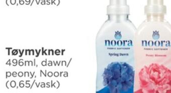 Meny Noora tøymykner tilbud