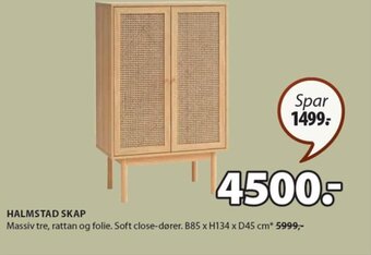 JYSK HALMSTAD SKAP tilbud