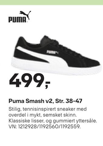 XXL Sport Puma smash v2, str. 38-47 tilbud