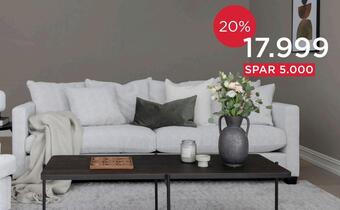 Møbelringen Happy modulsofa tilbud