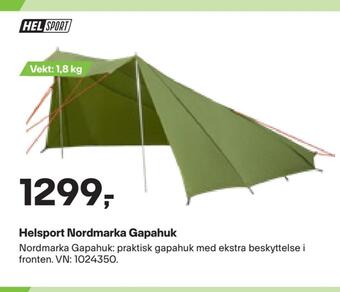 XXL Sport Helsport nordmarka gapahuk tilbud