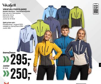 Sport Outlet Vikafjell fleecejakke tilbud