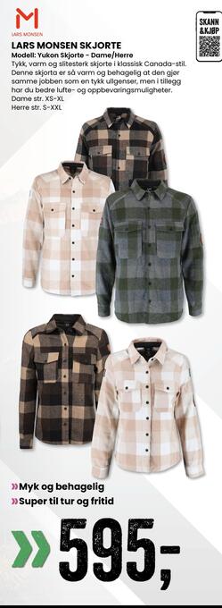 Sport Outlet Lars monsen skjorte tilbud