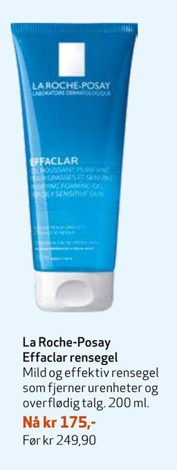 Apotek 1 La roche-posay effaclar rensegel tilbud