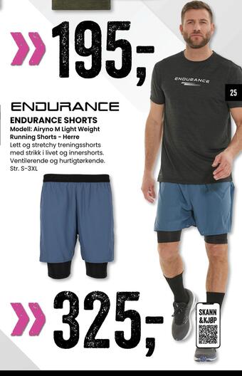 Sport Outlet Endurance shorts tilbud