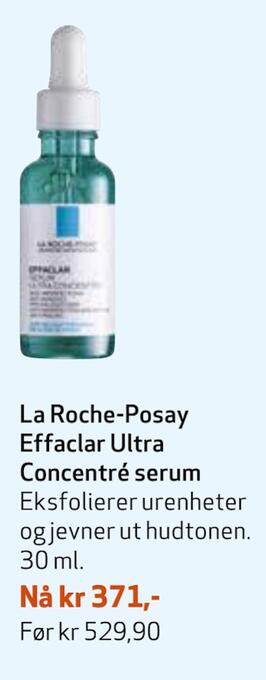 Apotek 1 La roche-posay effaclar ultra concentré serum tilbud
