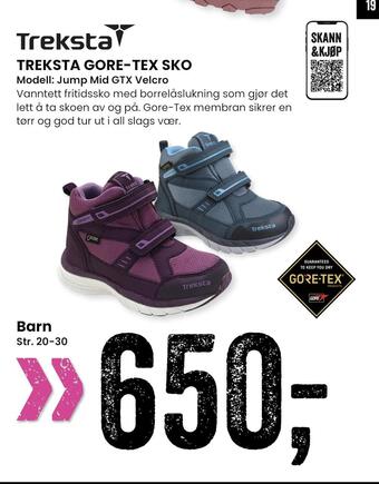 Sport Outlet Treksta gore-tex sko tilbud