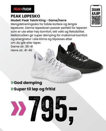 Sport Outlet Peak løpesko tilbud