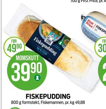 Kiwi Fiskepudding tilbud