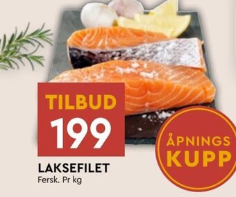 Coop Mega LAKSEFILET Fersk. Pr kg tilbud