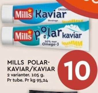 Coop Mega MILLS POLAR-KAVIAR/KAVIAR tilbud