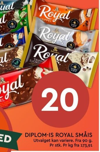 Coop Mega DIPLOM-IS ROYAL SMÅIS tilbud