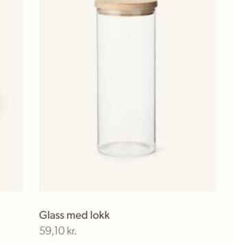 Glass med lokk