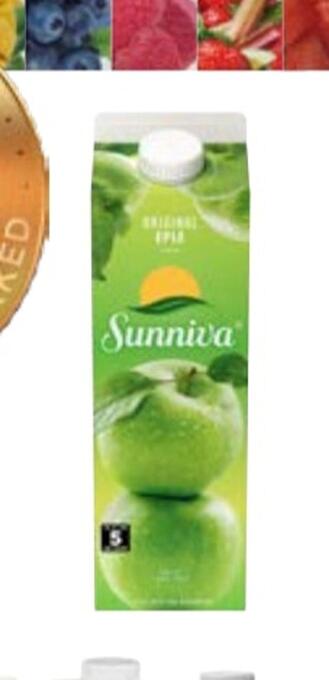 Meny Eplejuice tilbud