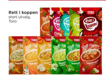 Meny Rett i koppen tilbud