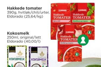 Meny Hakkede tomater tilbud