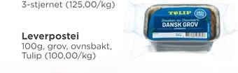 Meny Leverpostei tilbud