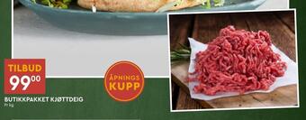 Coop Mega Butikkpakket kjøttdeig tilbud