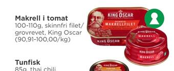 Meny Makrell i tomat tilbud
