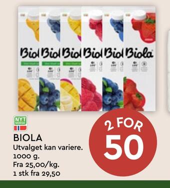 Coop Mega Biola tilbud
