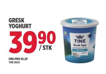 Jacobs Gresk yoghurt tilbud