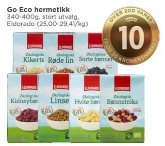 Meny Eldorado bønner tilbud