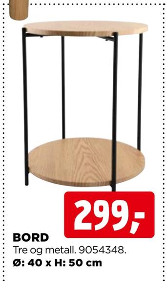 jem & fix Bord tilbud