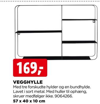jem & fix Vegghylle tilbud