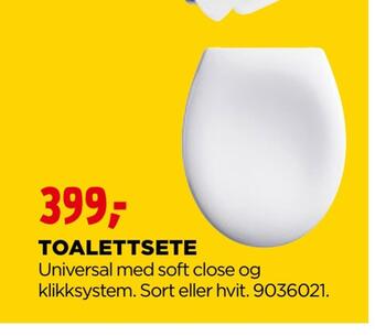 jem & fix Toalettsete tilbud