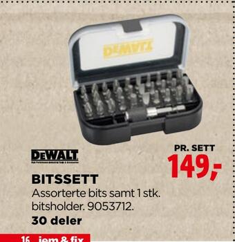 jem & fix Bitssett tilbud