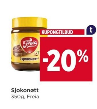 Meny Sjokonøtt 350g, Freia tilbud