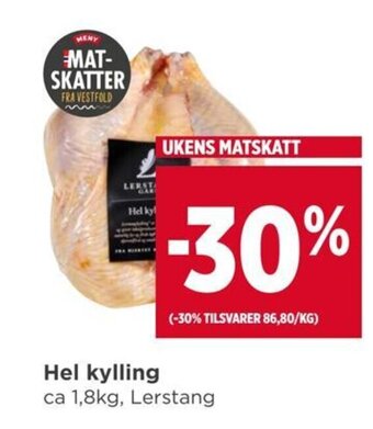 Meny Hel kylling tilbud