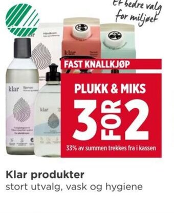 Meny Klar produkter tilbud