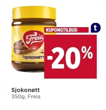 Meny Sjokonøtt 350g, Freia tilbud