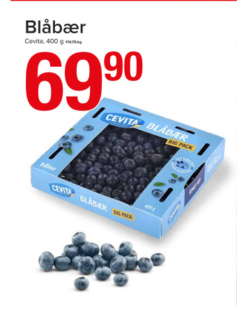 Spar Blåbær tilbud