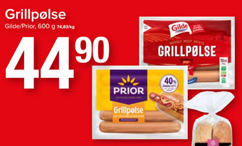 Spar Grillpølse tilbud