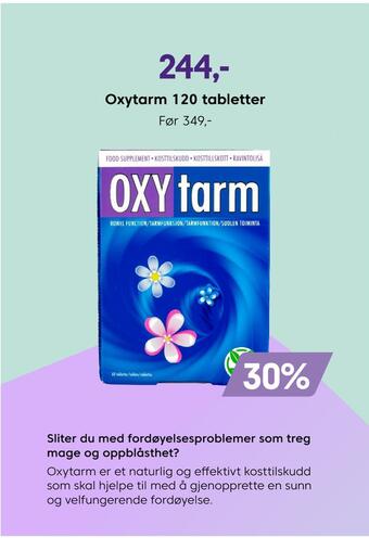 VITA Oxytarm 120 tabletter tilbud